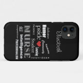Coques Case-Mate iPhone Pride-Attributs de l'infirmière étudiante /Ébène (Dos (Horizontal))