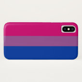 Coques Case-Mate iPhone Pride bisexuelle (Bi Drapeau) (Dos (Horizontal))
