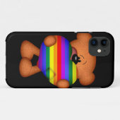 Coques Case-Mate iPhone Pride Coeur Teddy Ours (Dos (Horizontal))