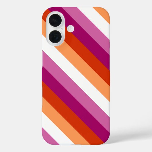 Coques Case-Mate iPhone Pride lesbienne (Verso)