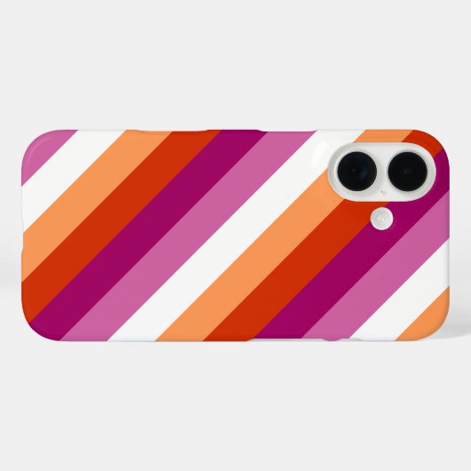 Coques Case-Mate iPhone Pride lesbienne (Verso (horizontal))