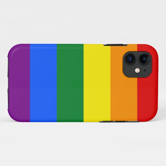 Coques Case-Mate iPhone Pride LGBTQ classique (Dos (Horizontal))