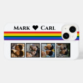 Coques Case-Mate iPhone Pride - Photo Collage iPhone Case with Couple (Verso (horizontal))
