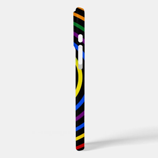 Coques Case-Mate iPhone Pride Rainbow Hypnotized (Verso / Gauche)