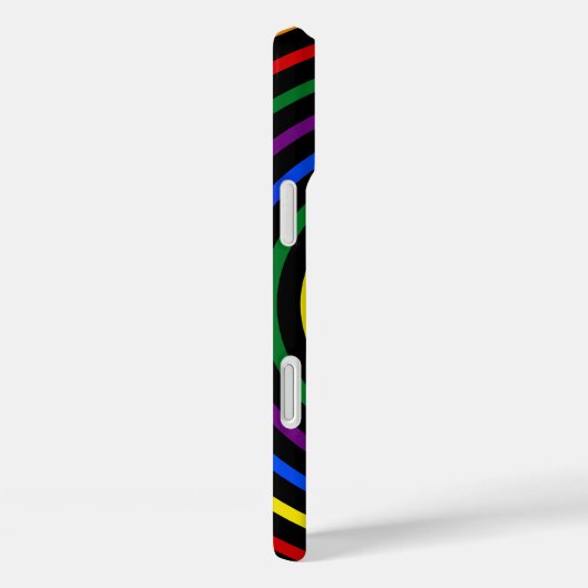 Coques Case-Mate iPhone Pride Rainbow Hypnotized (Verso / Droite)