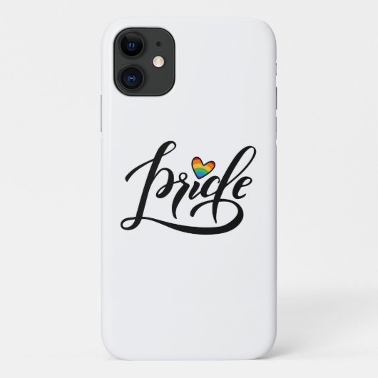 Coques Case-Mate iPhone Pride Script Heart (Dos)