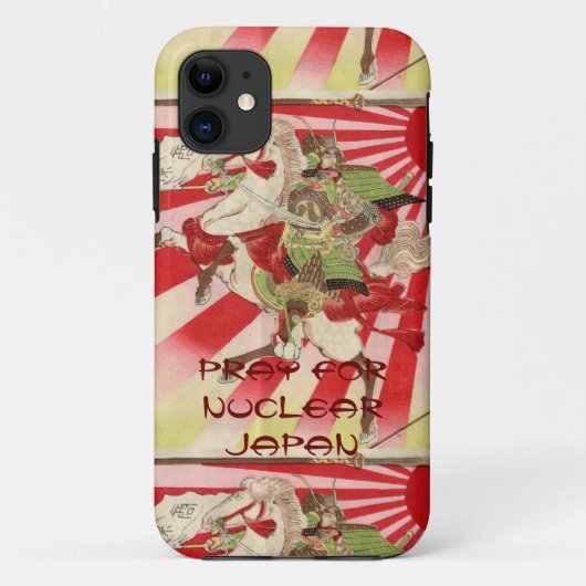 Coques Case-Mate iPhone prier pour le japon nucléaire (Dos)