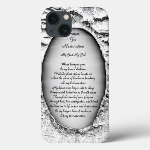 Etui iPhone 13 Prière pour la restauration