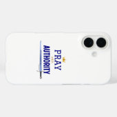 Coques Case-Mate iPhone Priez avec Autorité - Couronne et Épée (Verso (horizontal))