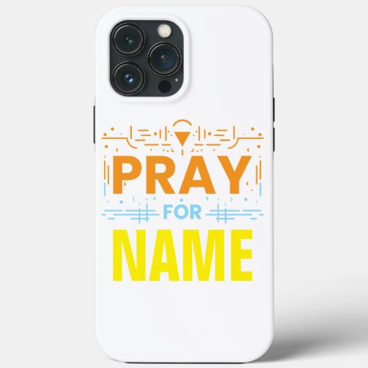 Coques Case-Mate iPhone Priez Pour : Ensemble dans la Solidarité (Verso)