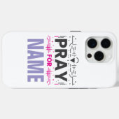 Coques Case-Mate iPhone Priez pour : Ensemble dans la Solidarité (Verso (horizontal))