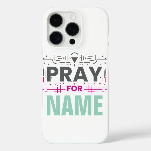 Coques Case-Mate iPhone Priez Pour : Ensemble dans la Solidarité (Verso)