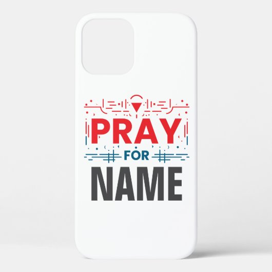 Coques Case-Mate iPhone Priez Pour : Ensemble dans la Solidarité (Verso)
