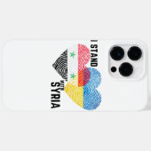 Coques Case-Mate iPhone Priez pour la Syrie (Verso (horizontal))
