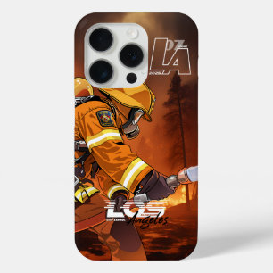 Coque iPhone 15 Pro Priez pour Los Angeles   