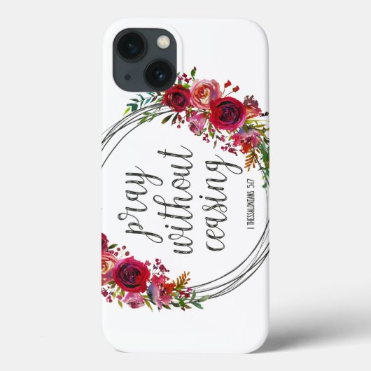 Coques Case-Mate iPhone Priez Sans Cesse (Verso)