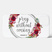 Coques Case-Mate iPhone Priez Sans Cesse (Verso (horizontal))