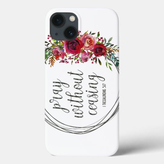 Coques Case-Mate iPhone Priez sans cesser (Verso)