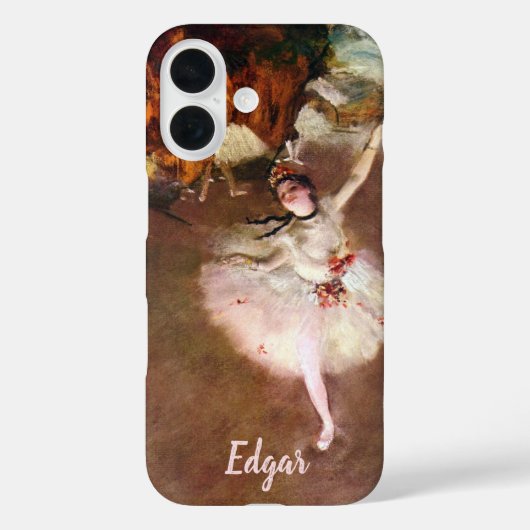 Coques Case-Mate iPhone Prima Ballerina, Rosita Mauri par Edgar Degas (Verso)