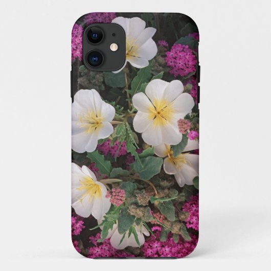 Coques Case-Mate iPhone Primevère du désert du soir et Verveine des sables (Dos)