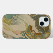 Coques Case-Mate iPhone Primrose par Alphonse Mucha (1899) (Verso (horizontal))