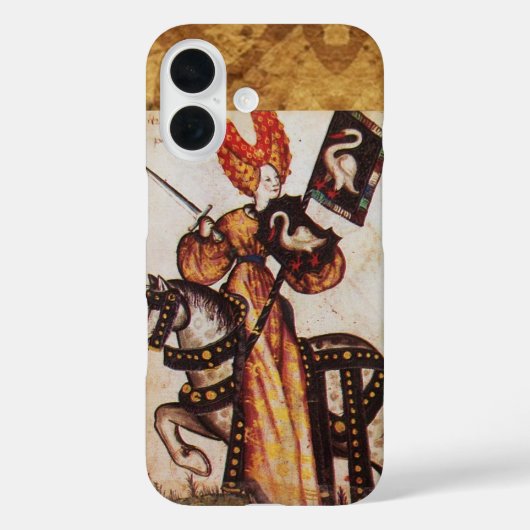 Coques Case-Mate iPhone PRINCESS PENTHESILEA COMME CHEVALIER MÉDIÉVAL Hera (Verso)