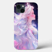 Coques Case-Mate iPhone Princesse Anime Fille Fabriquée En Étoiles (Verso)