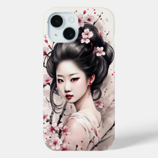Coque Pour iPhone 15 Princesse Asuka Sakura Coque-Mate Téléphone