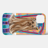 Coques Case-Mate iPhone Princesse de la Couronne Yorkie (Verso (horizontal))