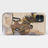 Coques Case-Mate iPhone princesse indienne américaine et cheval (Dos (Horizontal))