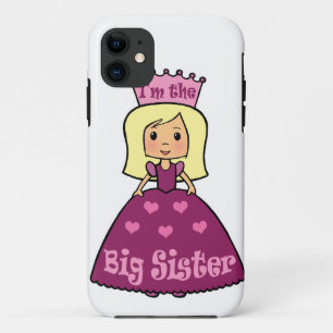 Coque Case-Mate Pour iPhone Princesse mignonne Hearts de grande soeur de