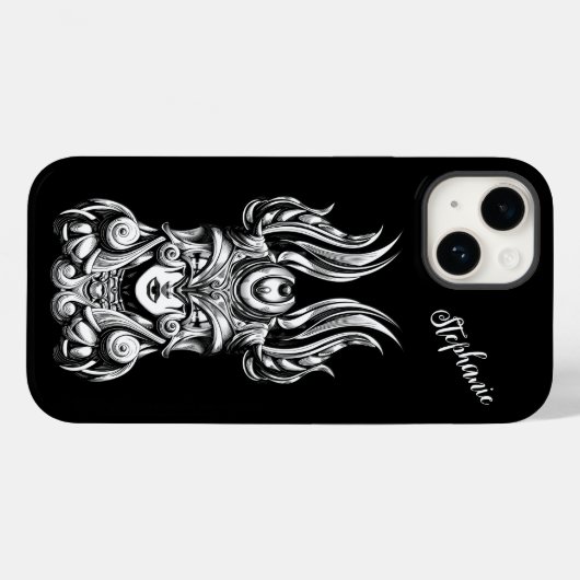 Coques Case-Mate iPhone Princesse Viking Warrior (Verso (horizontal))