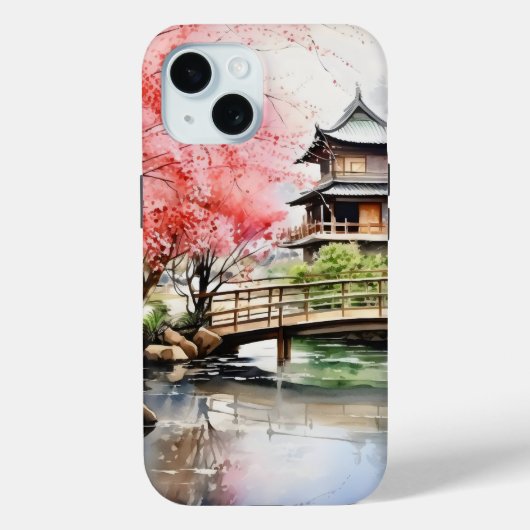 Coques Case-Mate iPhone Printemps dans le jardin (Verso)