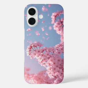 Coques iPhone 16 Printemps de Fleur de Cerisier – Art Floral Rose T