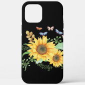 Coques Case-Mate iPhone printemps de tournesol (Verso)