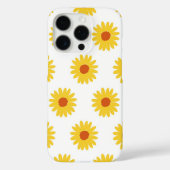 Coques Case-Mate iPhone Printemps lunaire de tournesol chic rétro (Verso)