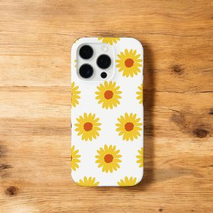 Coques iPhone 16 Pro Printemps lunaire de tournesol chic rétro