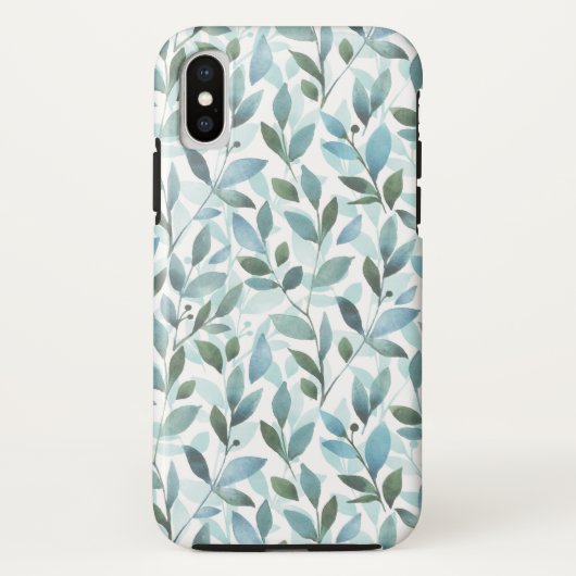 Coques Case-Mate iPhone Printemps. Motif floral aquarelle (Dos)