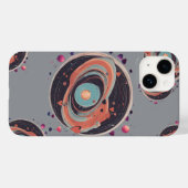 Coques Case-Mate iPhone 💖 🌠 "Pris dans ton orbite" (Verso (horizontal))
