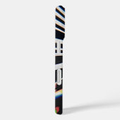 Coques Case-Mate iPhone Prisme de lignes déformées Glitch (Verso / Droite)