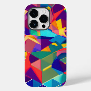 Coque Pour iPhone 14 Pro "Prisme urbaine : une ville couleur"