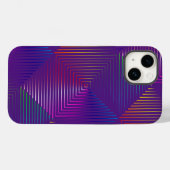 Coques Case-Mate iPhone Prison Arc-En-Ciel Sur Violet (Verso (horizontal))