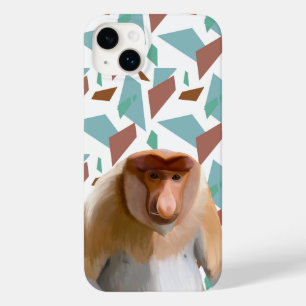 Coque Pour iPhone 14 Plus Proboscis Singe Espèces en voie de disparition