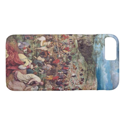 Coques Case-Mate iPhone Procession au Calvaire, Pieter Bruegel (Dos (Horizontal))