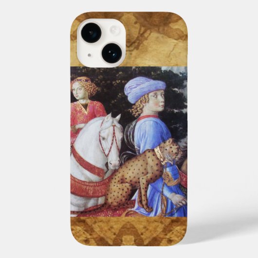 Coques Case-Mate iPhone Procession de Magus Melchior, Cheval, Chat sauvage (Verso)