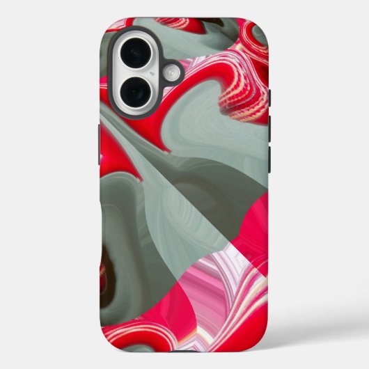 Coques Case-Mate iPhone produit Personnaliser rouge (Verso)