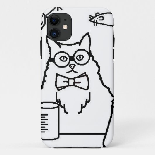 Coques Case-Mate iPhone Professeur Cat (Dos)