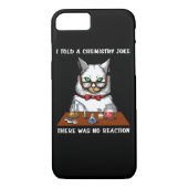 Coques Case-Mate iPhone Professeur de chimie de chat drôle aucune (Dos)