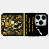 Coques Case-Mate iPhone Professeur de sciences passionné inspire les étudi (Verso (horizontal))