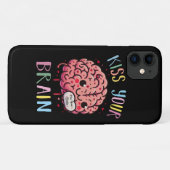 Coques Case-Mate iPhone Professeur Kiss Your Brain (Dos (Horizontal))